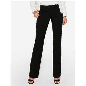 Express editor dress pants barely boot 6s black
